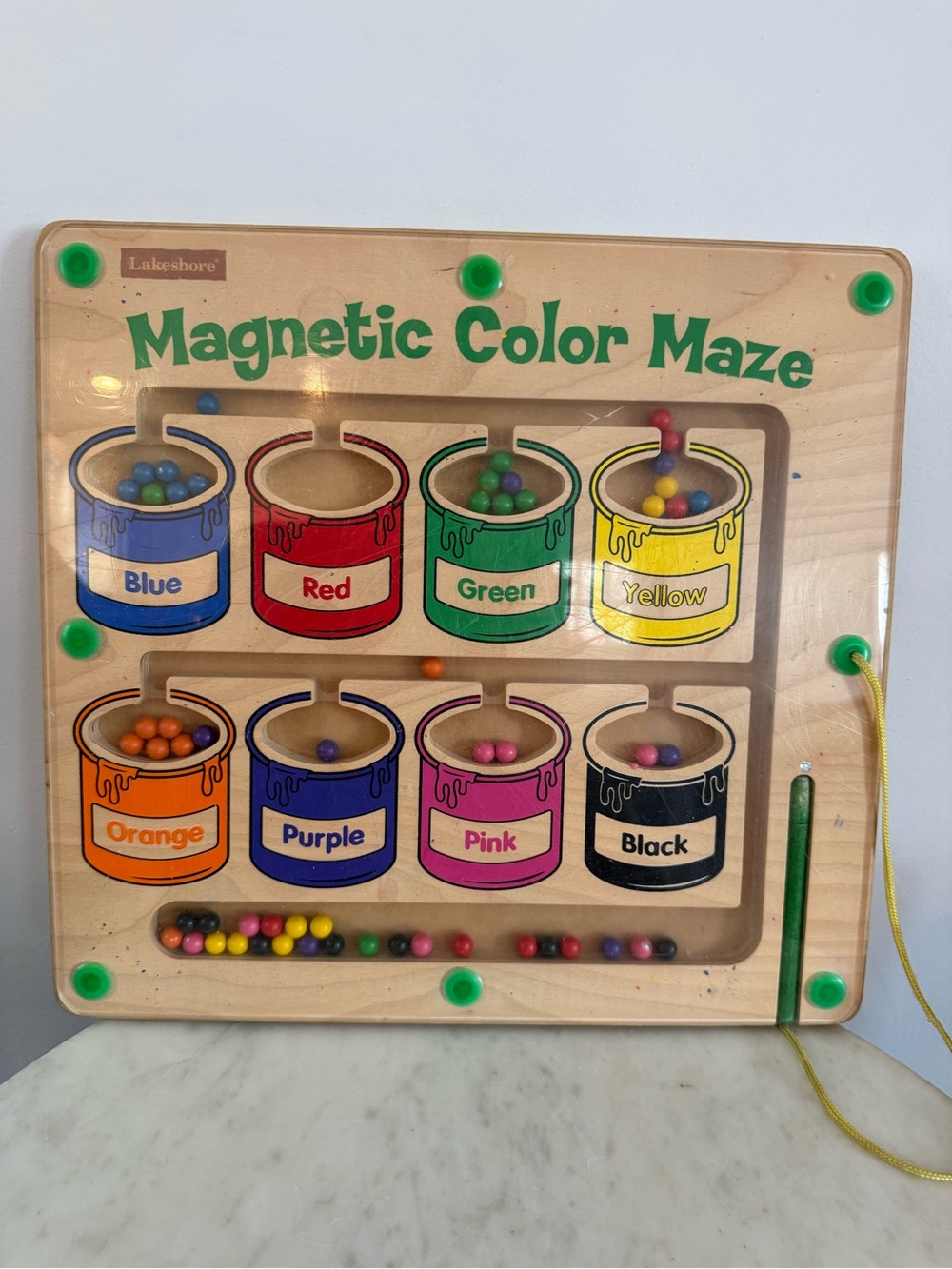 Lakeshore Magnetic Color Maze Board - Educational Toy for Toddlers & Kids